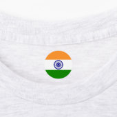 Indiase vlag labels (Aangebracht)