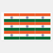 Indiase vlag labels (Vel)