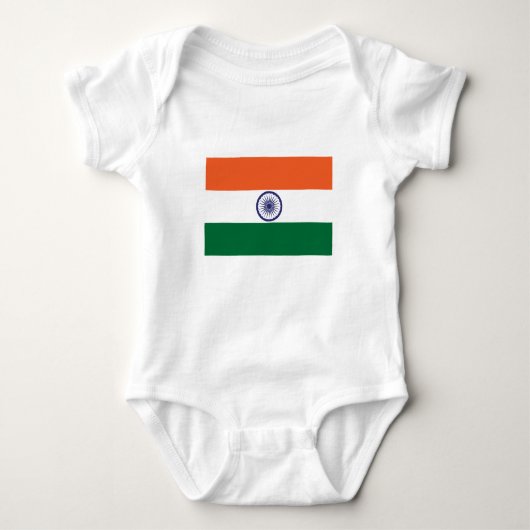 Indiase vlag romper (Voorkant)