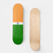 Indiase vlag skateboard (Voorkant)