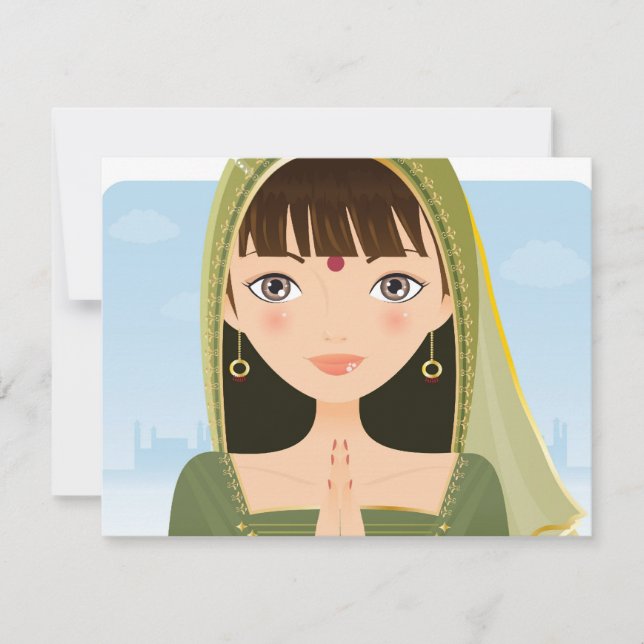 Indiase vrouw (Voorkant)