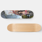 Indiase vrouw skateboard (Horizontaal)
