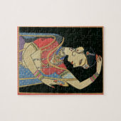 Indiase vrouw, stijl legpuzzel (Horizontaal)