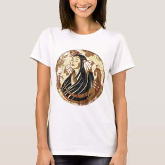 Indiase vrouw t-shirt