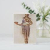 Indiase vrouw uit Florida Briefkaart (Staand voorkant)