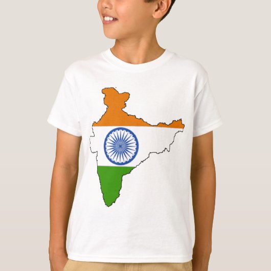 IndiaVlag T-shirt (Voorkant)