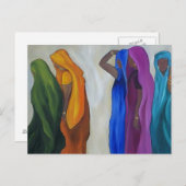 indica briefkaart (Voorkant / Achterkant)