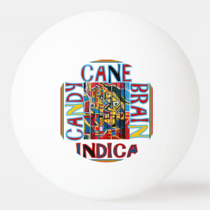 INDICA DE HERSENEN VAN HET RIET VAN HET SNOEP PINGPONGBALLEN