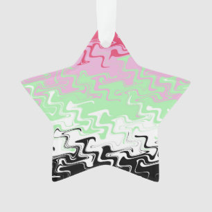 Indicateur Abstrait de fierté raciste Trippy Wavy