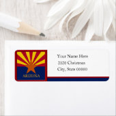 Indicateur Arizona - étiquette d'adresse de retour (En situation)