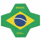 Indicateur Brésil de nom personnalisé (Plat)