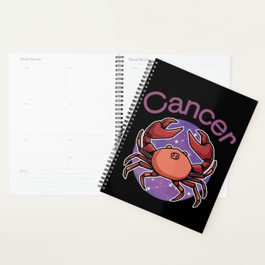 Indicateur de calendrier du cancer Zodiac (Devant avec enveloppe)