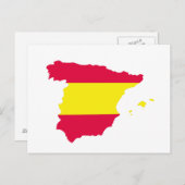 Indicateur de carte Espagne (Devant / Derrière)