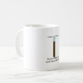 Indicateur de niveau de café drôle de tasse (Devant gauche)