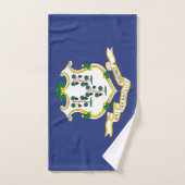 Indicateur d'état Connecticut (Serviette à main)
