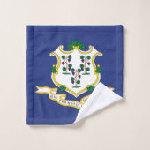 Indicateur d'état Connecticut (Gant de toilette)