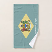 Indicateur d'état du Delaware (Serviette à main)
