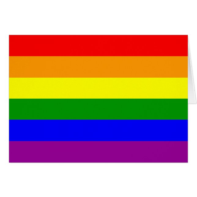 Indicateur gay pride (Devant horizontal)