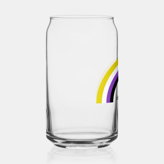 Indicateur non binaire Rainbow non binaire (Droite)