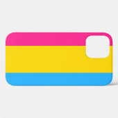 Indicateur Pansexual iPhone 12 coque (Verso (horizontal))