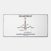 Indicateur Principal De La Vie ECG/EKG Humour (Recto)