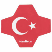 Indicateur Turquie de nom personnalisé (Plat)