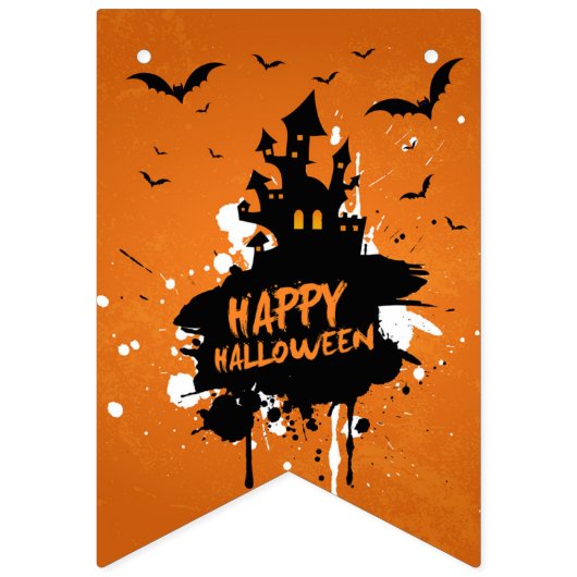 Indicateurs de bannière d'Halloween (Deuxième drapeau)