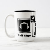 Indicatif d'appel de personnaliser de tasse (Gauche)