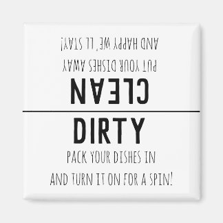 Indicator wasmachine (schoon of vuil) magneet