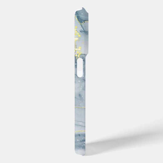 Indicolite Gold Glitter Waterverf  Case-Mate iPhone Case (Achterkant / Rechts)