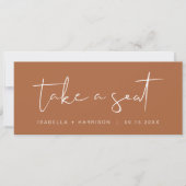 INDIE Boho Terracotta Prenez une carte en-tête de  (Devant)