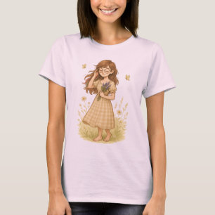 Indie en Fleur T-Shirt - Cottagecore Tee esthétiqu