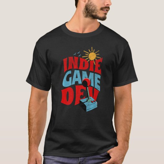 Indie Game Dev Gamer Game Developer T-shirt (Voorkant)