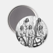 Indië Magnet Magneet (Voorkant / Achterkant)