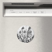 Indië Magnet Magneet (Insitu (Vaatwasser))