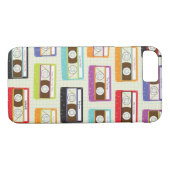 Indie Mixtapes Retro 80s Cassettebandje Patroon Case-Mate iPhone Case (Achterkant (Horizontaal))