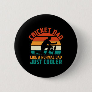 Indië Sport Cricket Fan Cricketer Cricket Speler Ronde Button 5,7 Cm