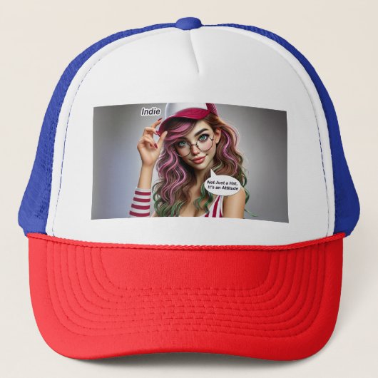 Indie Trucker Hat Trucker Pet (Voorkant)