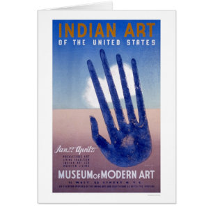 Indien d'art moderne de musée WPA 1938