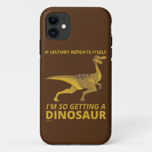 INDIEN DE GESCHIEDENIS ZELF INTREKT, DUS EEN DINOS iPhone 11 HOESJE
