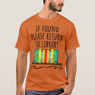 Indien gevonden, ga dan terug naar de bibliotheek t-shirt