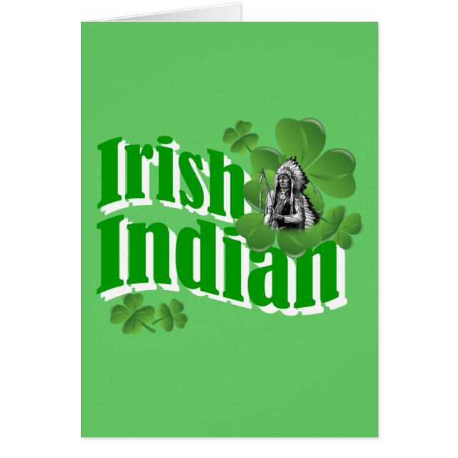 Indien irlandais (Devant)