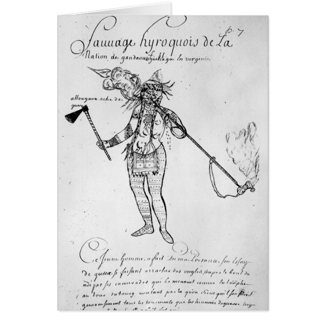 Indien Iroquois du Canada (Devant)