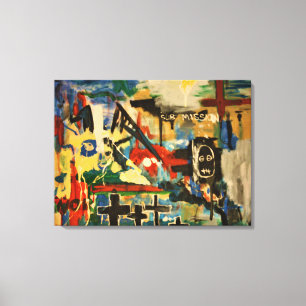 indiening. canvas afdruk