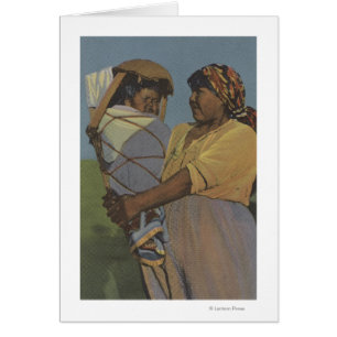Indiens du nord-ouest - femme indienne
