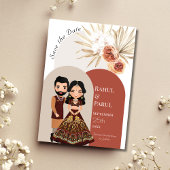 Indiër bewaar de datum sjabloon Hindoe bewaar de d Kaart