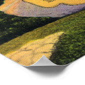 Indiër op het tracé in het Uitzicht Mohawk Park Poster (Hoek)