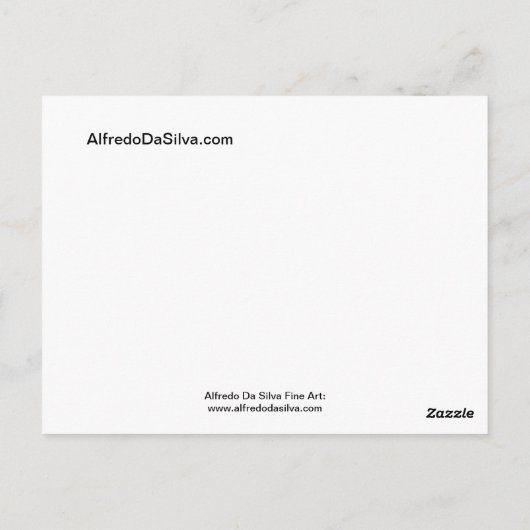 Indiërs in de ruimte #1 briefkaart (Achterkant)