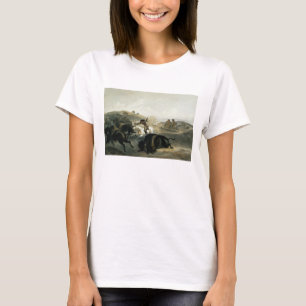 Indiërs jagen op de Bison, bord 31 uit deel 2 T-shirt