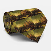 Indiërs, Raad van de Sioux-oorlog door Catlin Stropdas (Opgerold)